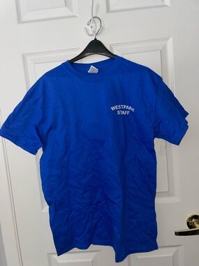 Gildan Royal Blue 'Westpark Staff' Short Sleeve Tee